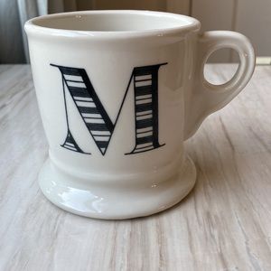 Initial coffee mug
